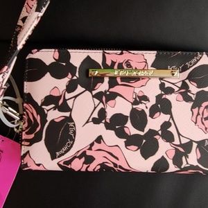 New beautiful Betsy Johnson wallet/wristlets